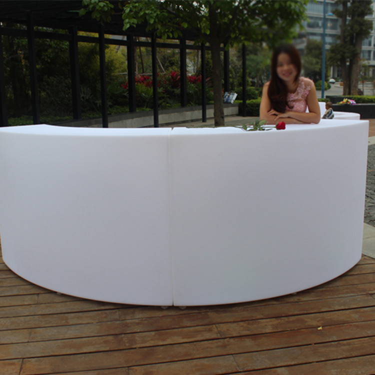 Plastic Garden Waterproof Led Outdoor Furniture