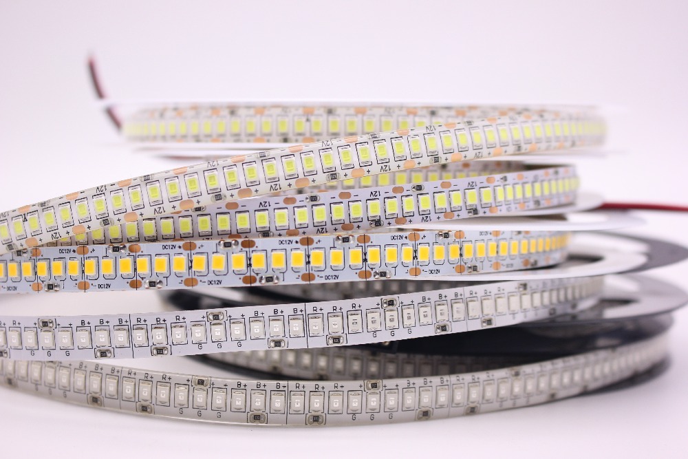 Customizable Flexible 24V White RGB SMD 2835 LED Strip Light For Decorate