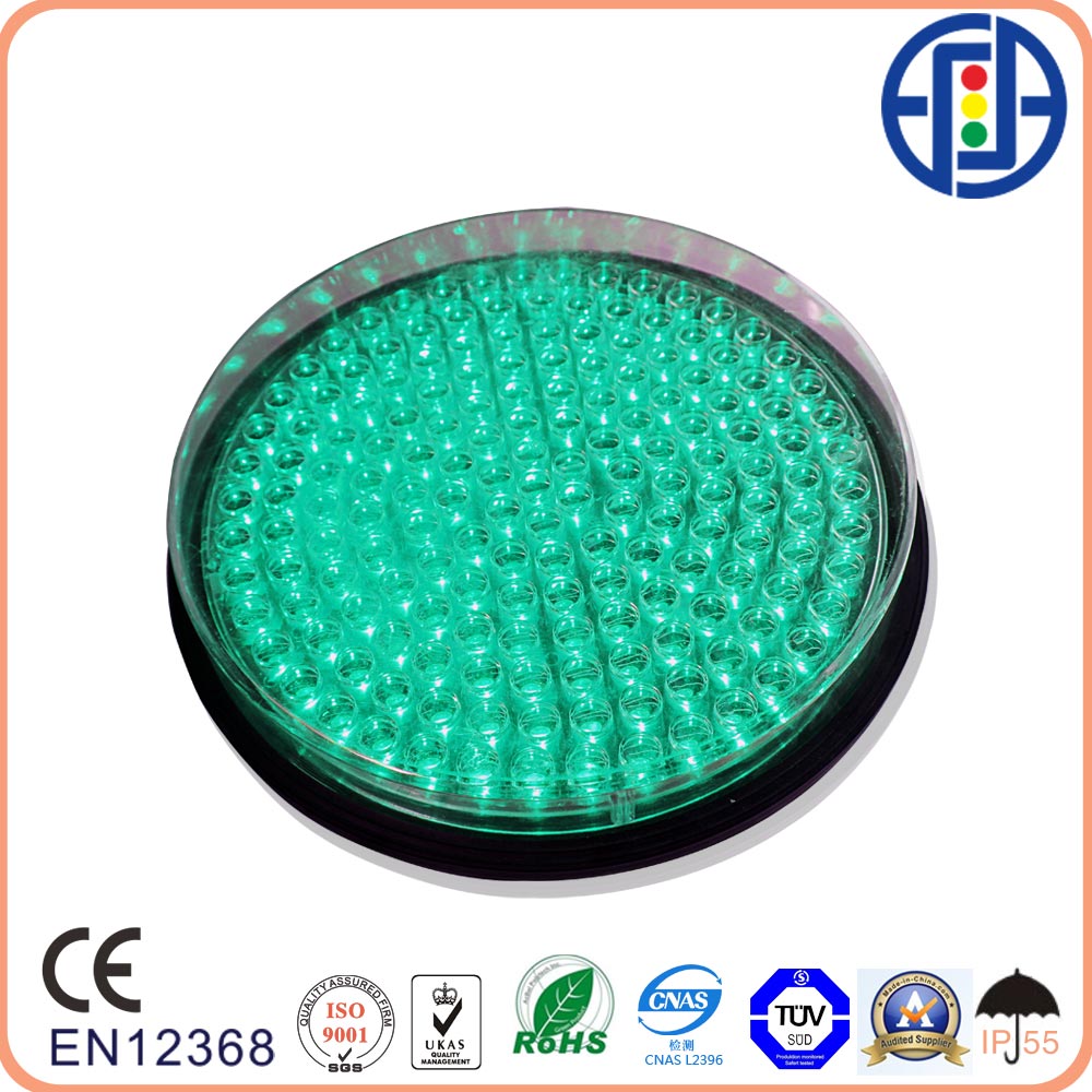 300mm Polycarbonate vehicle traffic signal lamp