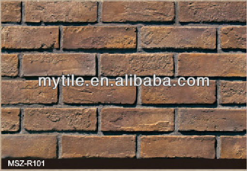 fake stone exterior wall cladding (Rustic Brick Series)