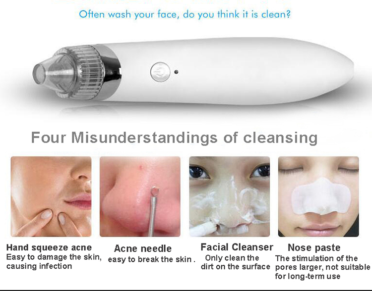 Professional Skin peeling Microdermabrasion home use beauty device vacuum blackhead remover