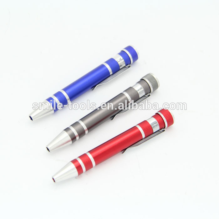 8 in 1 Mobile Repair Tools Pocket Screwdriver Pen Set