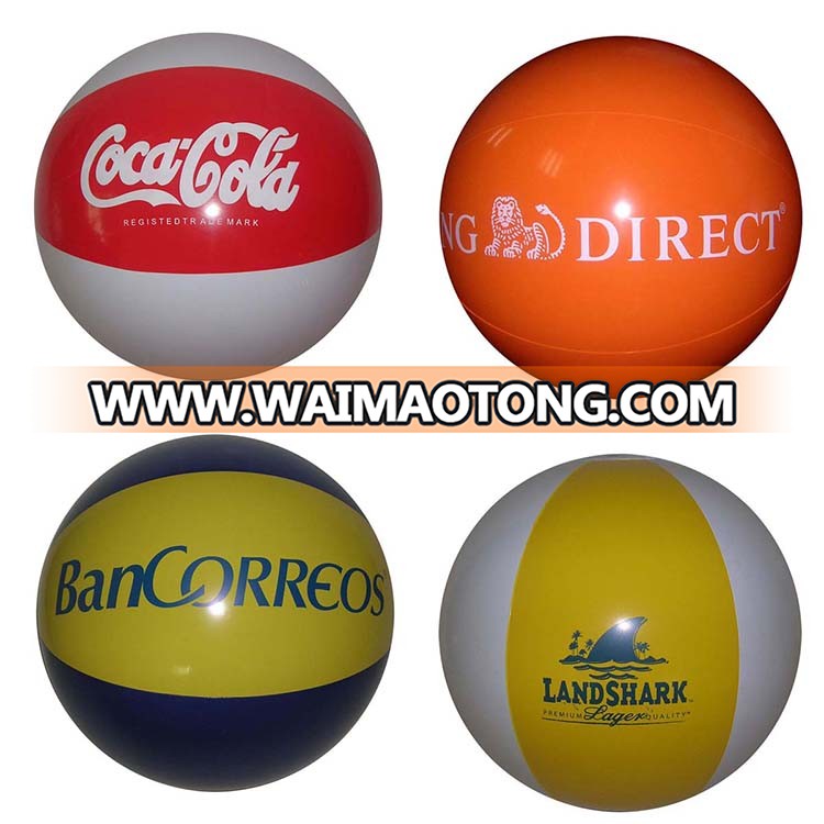 Cheap Standard Size Custom Wholesale Beach Ball