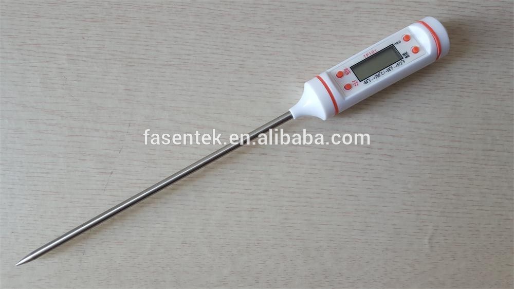 Factory Sell Kitchen BBQ Digital Cooking Food Meat Probe Thermometer TP101