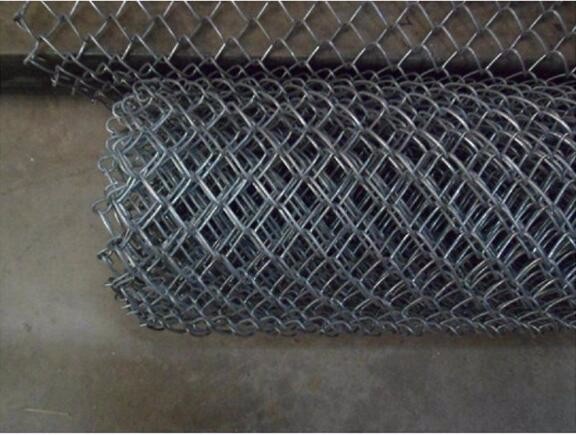 Decorative 5*5 cm pvc coated chain link fence for sale