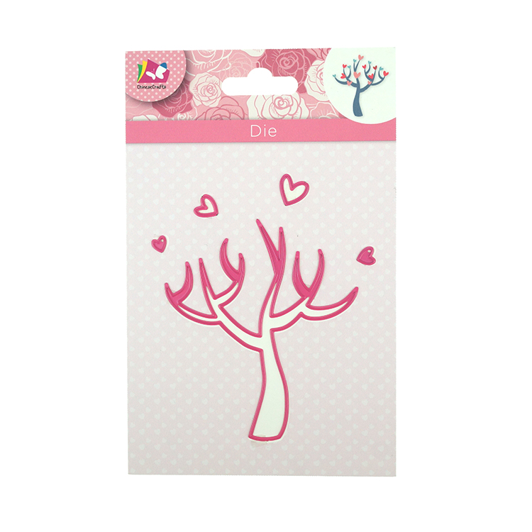 wedding cards making  tree design custom die cutting