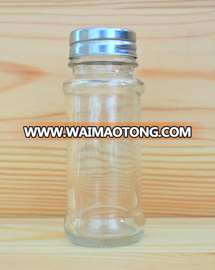 Wholesale seasoning glass bottle with lids