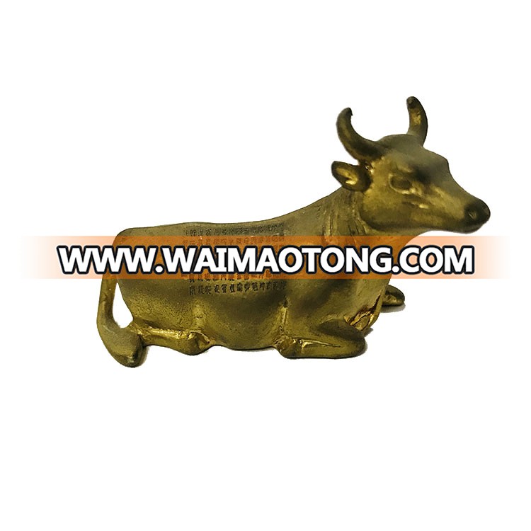 Custom Design Antique Metal Cattle Model