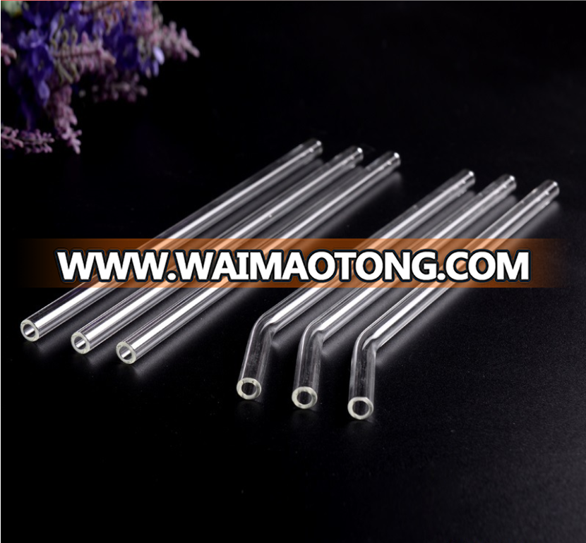 wholesale transparent glass straws