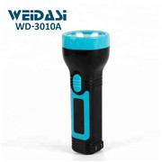 solar or AC charging hand held flashlight light led torch rechargeable