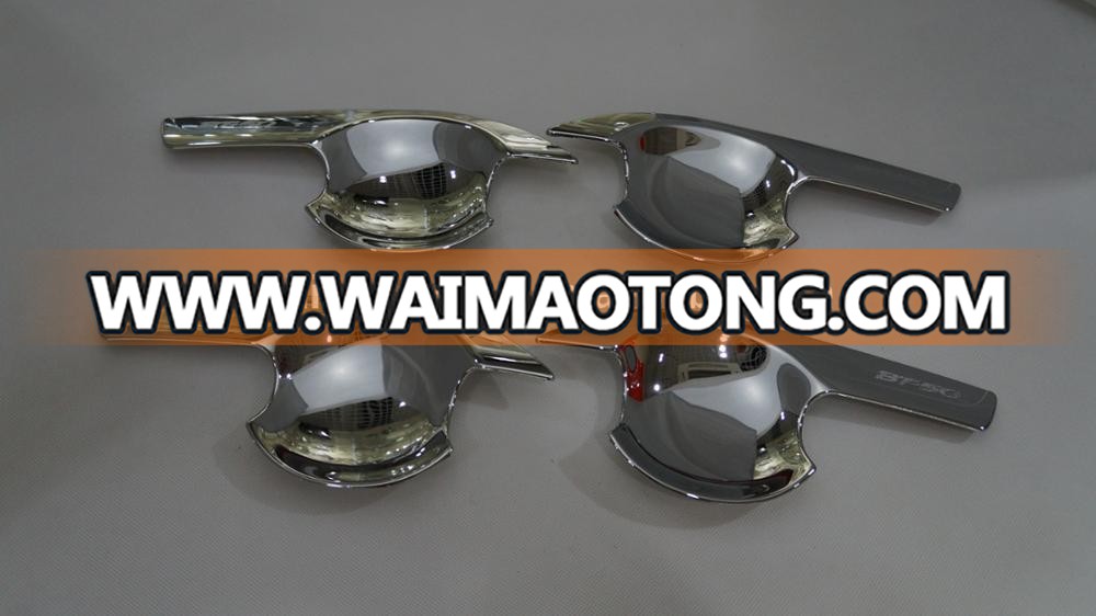 Door handle bowl cover ABS chrome cover for 2012 MZ BT50