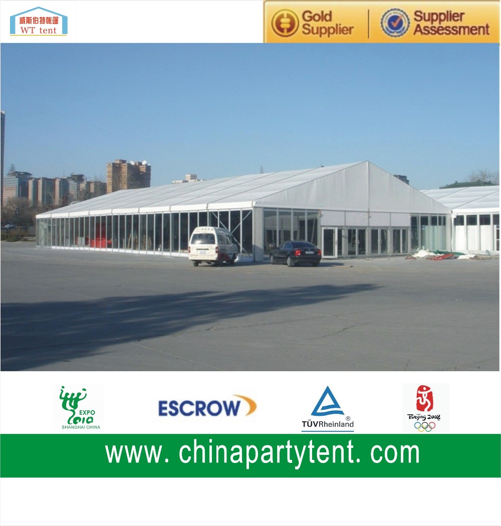 outdoor strong aluminum frame  storage warehouse promotional event tent