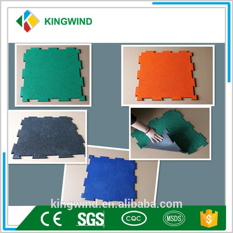 GYM rubber flooring /flag face rubber paver/ rubber tiles