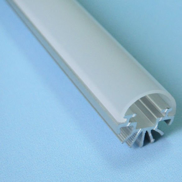 cover +aluminum T5 plastic led profiles for indoor