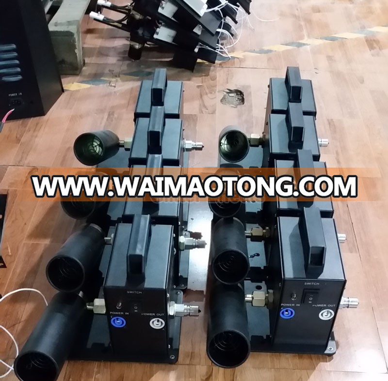 Professional Stage special effect programmable Co2 jet DJ disco dmx cyro cannon machine