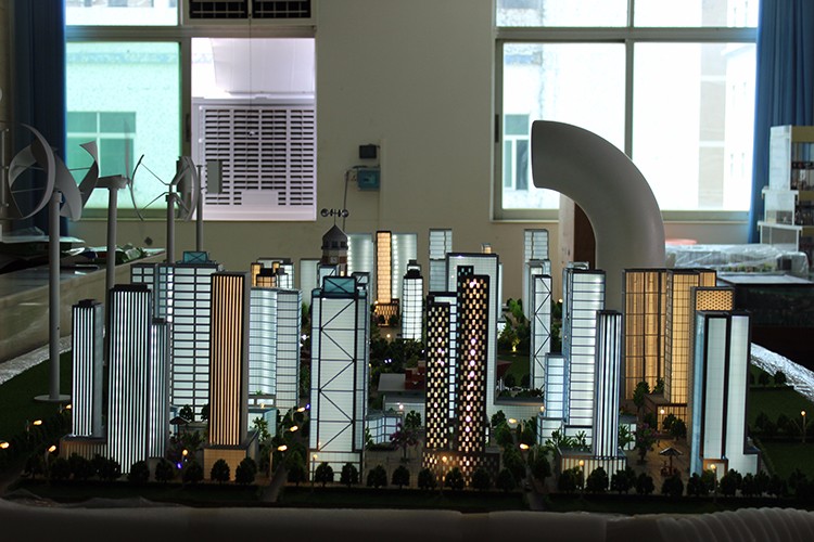 wind power generation model , architecture scale building model