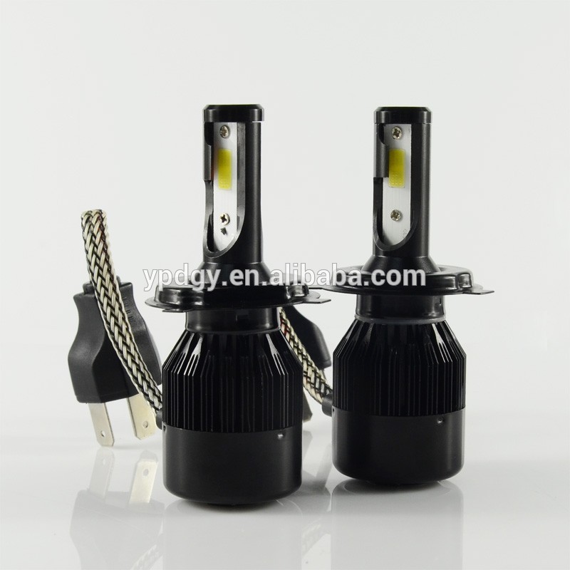 Car LED Headlight 30W 3200LM H4 C6S LED Headlight H3 H4 H7 H8 H11 9004 9005