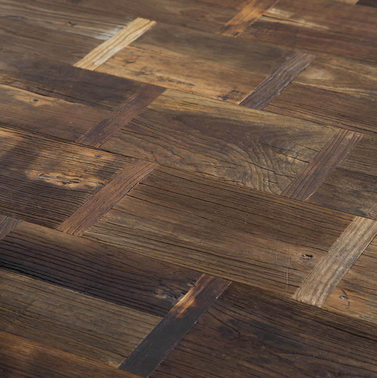 Reclaimed engineered timber wood flooring with Multilayer