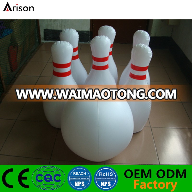 Inflatable promotional bowling ball for promotional toys