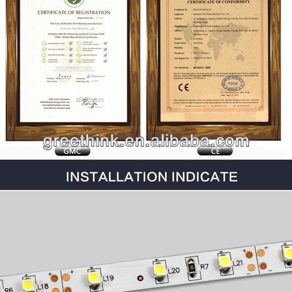 Non-Waterproof DC12V Cold Warm Pure White flexible led strip ip20 led strip 3528