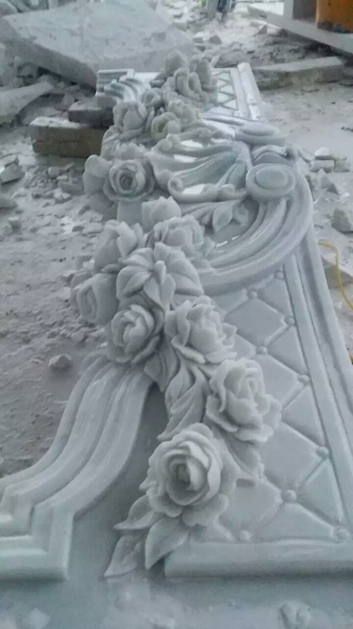 Chinese stone carving for fireplace