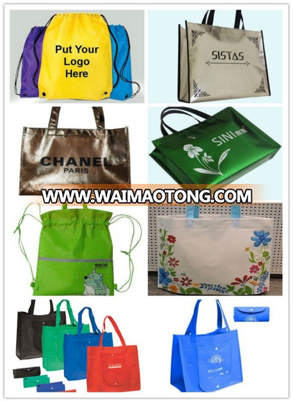 Green Fashion Custom Rope Handle Canvas Tote Bag