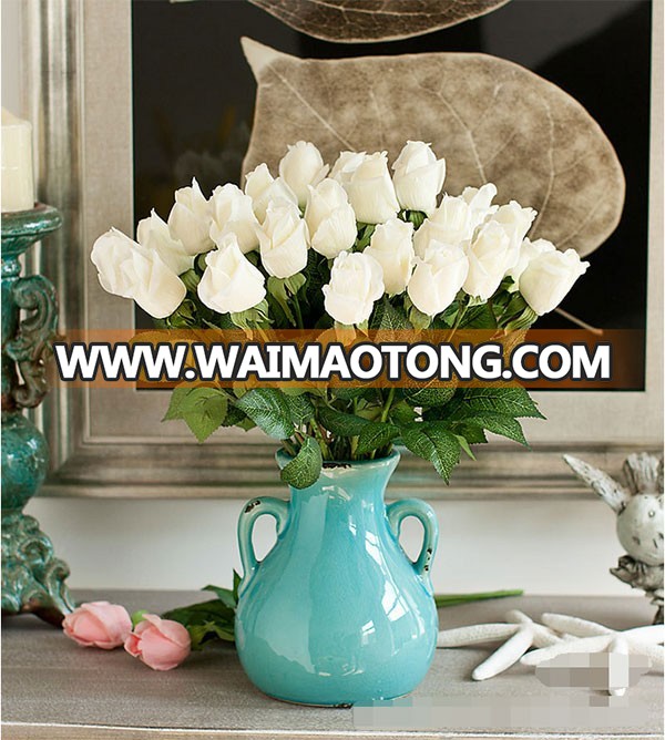 High quality real touch artificial rose flower for wedding decoration