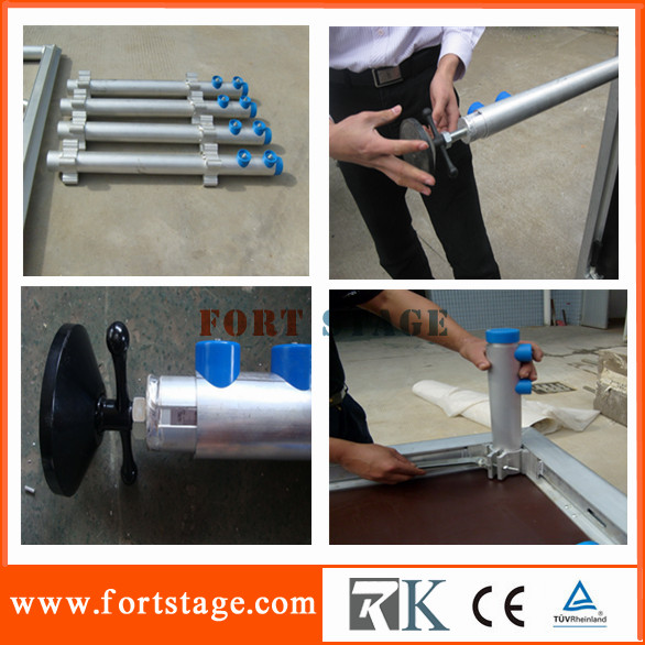 2014 portable dj stage made in china Fortstage