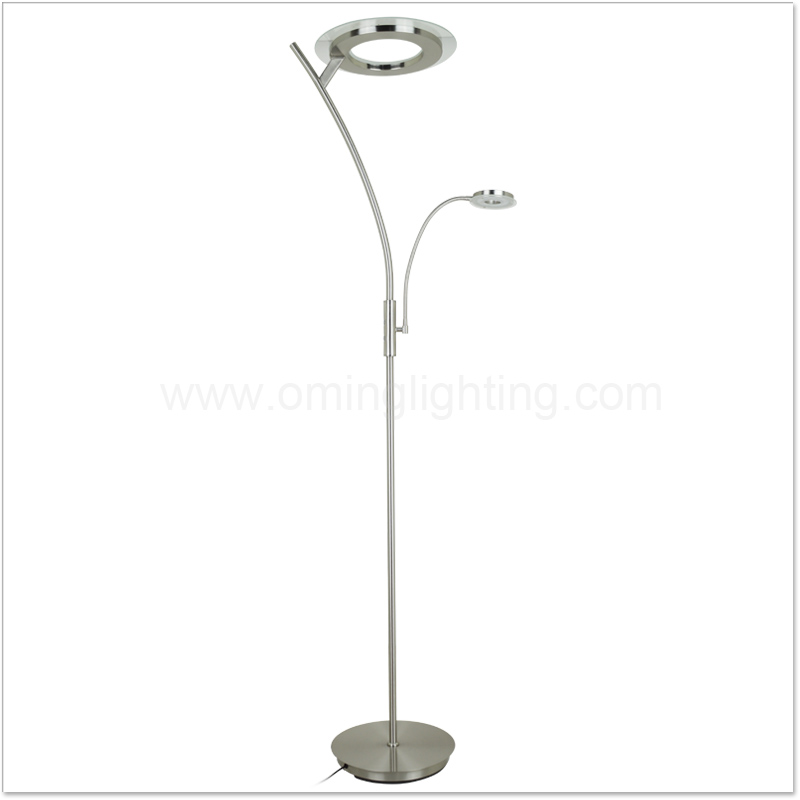 Chinese Unique design touch glass modern floor lamp bright floor lamps for bedroom