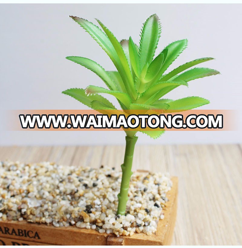 Factory fake plant artificial plastic mini succulent plants