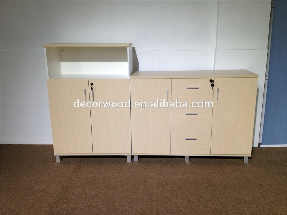 Factory price Open wooden Shelf design office furniture