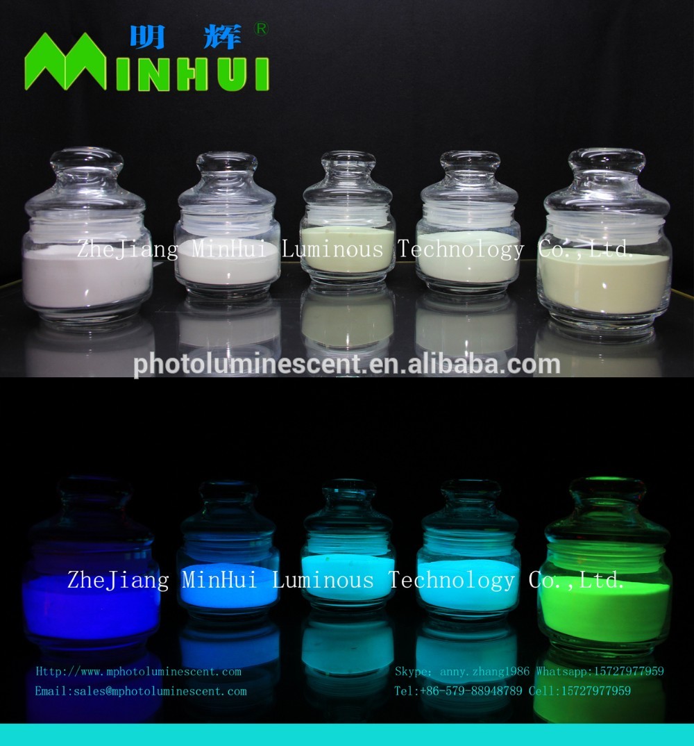 Long Afterglow Luminous Pigment For Glow Ink