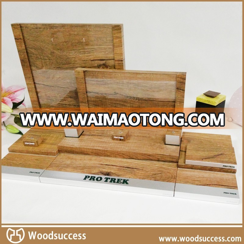 Professional good quality wooden wrist watch display stand