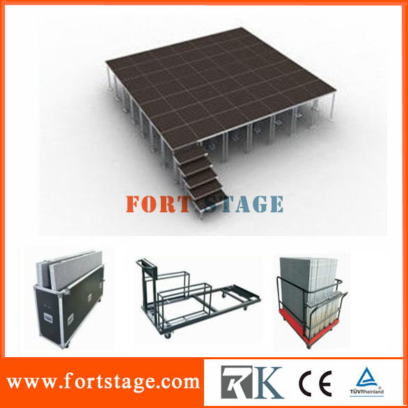 2014 portable dj stage made in china Fortstage