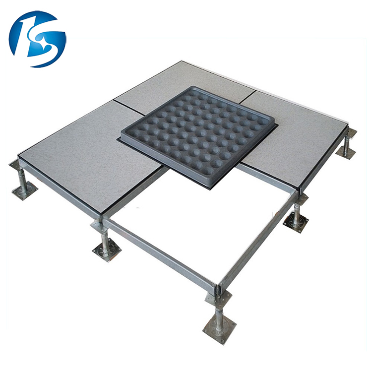 Wholesale high quality anti-static black edge steel raised access floor