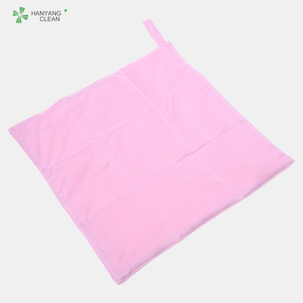 Cleanroom colors 3layers microfiber cleaning cloth