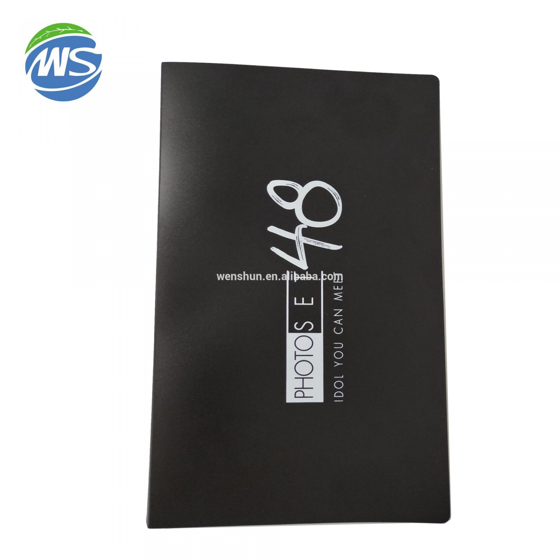 Plastic Black PP Photo Album With Box, 3 Layer Inner Pocket Photo Album