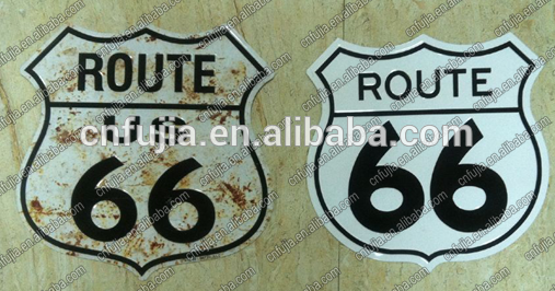 Factory audit Sedex and WCA, metal route 66 signs, shield route 66 metal sign