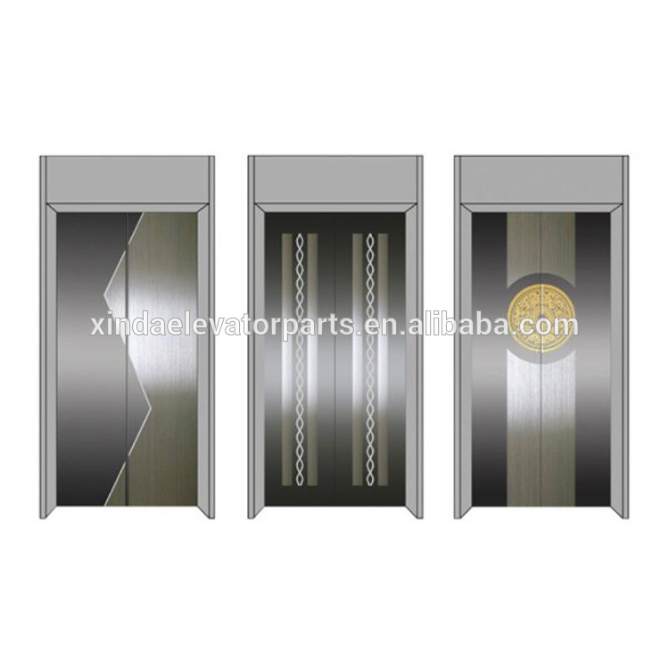 Cheap elevator door panel price safety parts high quality elevator landing door