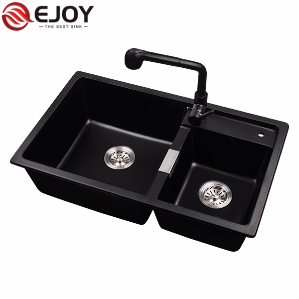 High Quality Customized granite kitchen cabinet sink with good price