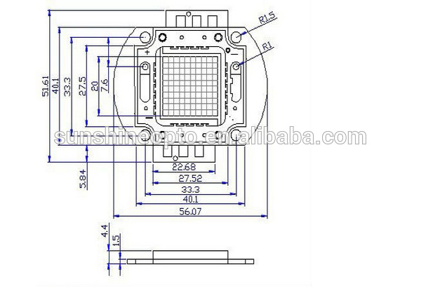 Competitive Factory Price Epistar Led 100W Flood Light Diodes