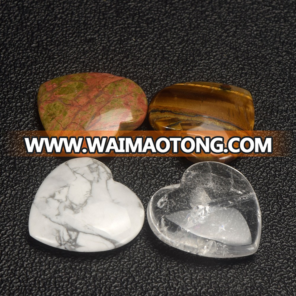 wholesale natural mixed sizes gemstones heart for sale