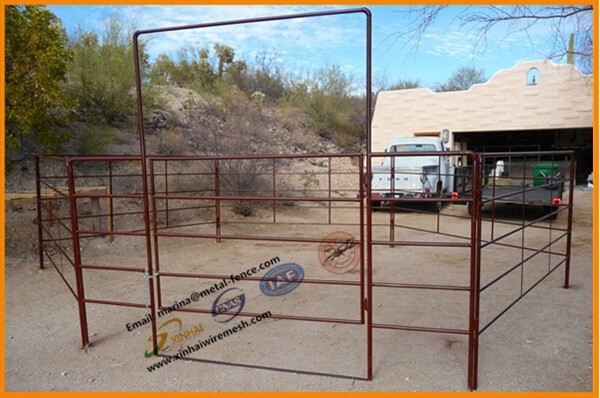 Wholesale Galvanized Used Horse Panel / Portable Horse Stall / Flexible Horse Fence