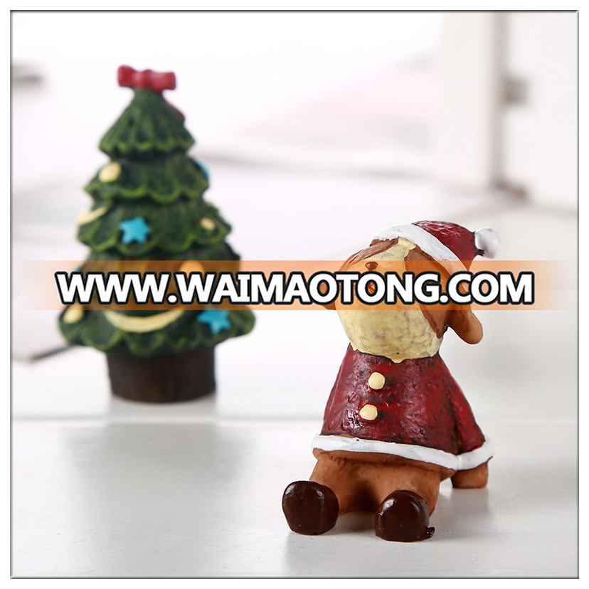 2019 hot sale  action figure resin crafts for christmas decoration