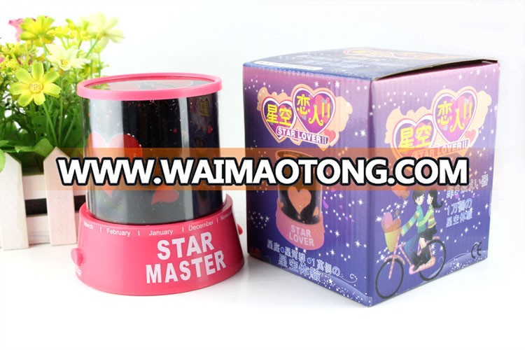 romantic star master led push light led night light star master