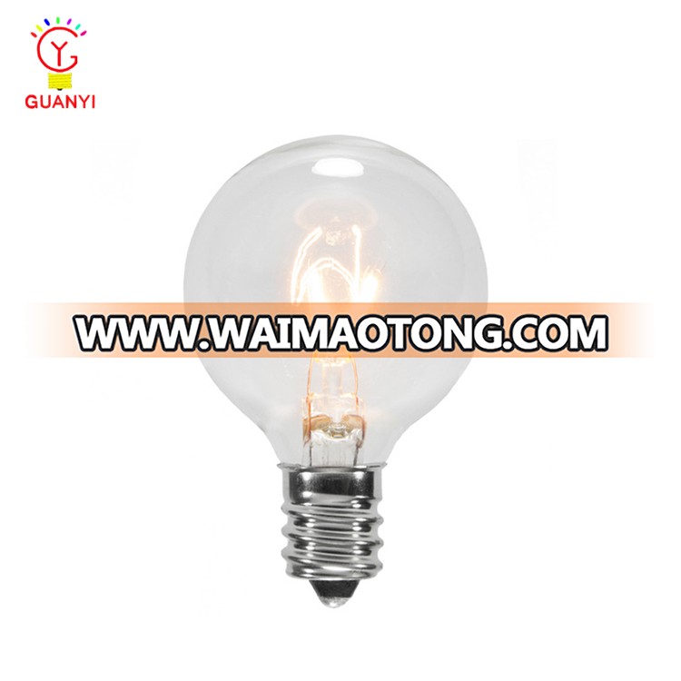 UL G40 Global Clear Replacement Retro Lighting Bulbs for String Light