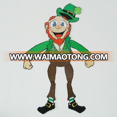 Joint Paper Cutouts For ST. Patrick's Day Decoration