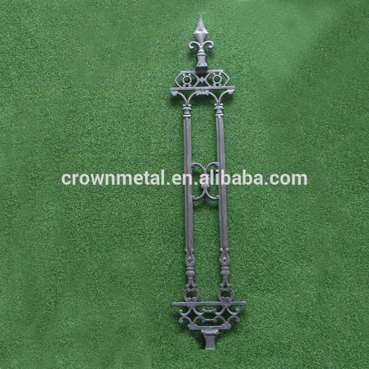 125*25cm cast iron decoration fence design for sale