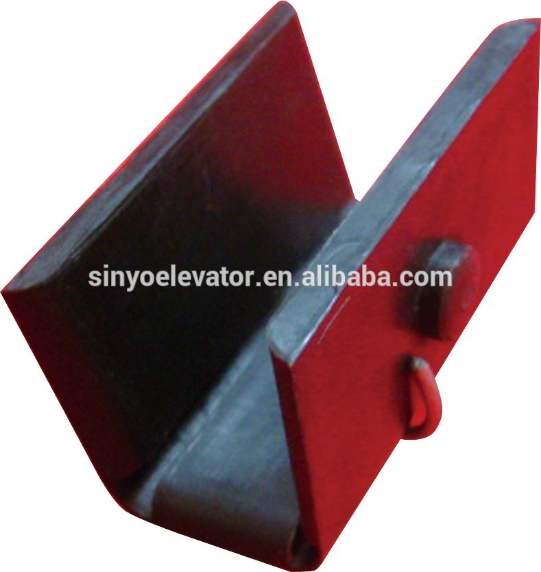 Elevator parts,elevator Guide Shoe Assembly HF-02,130*10,Mounting Hole:60