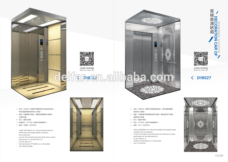 Human-centered design large door openning bed elevator